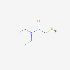 molecular formula C6H13NOS B3390471 N,N-diethyl-2-sulfanylacetamide CAS No. 996-86-1