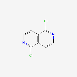 molecular formula C8H4Cl2N2 B3390482 1,5-二氯-2,6-萘啶 CAS No. 1001753-92-9