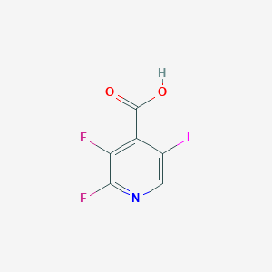 molecular formula C6H2F2INO2 B3390513 2,3-Difluoro-5-iodopyridine-4-carboxylic acid CAS No. 1017793-22-4