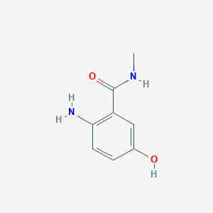 molecular formula C8H10N2O2 B3390518 2-Amino-5-hydroxy-N-methylbenzamide CAS No. 1018983-66-8