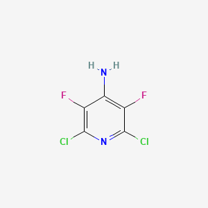 molecular formula C5H2Cl2F2N2 B3390625 2,6-Dichloro-3,5-difluoro-4-aminopyridine CAS No. 1121583-29-6