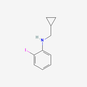 N-(cyclopropylmethyl)-2-iodoaniline