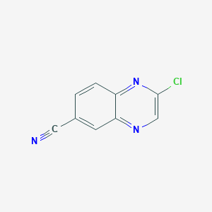 2-Chloroquinoxaline-6-carbonitrile