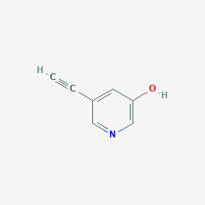 molecular formula C7H5NO B3390720 5-Ethynylpyridin-3-ol CAS No. 1207351-13-0
