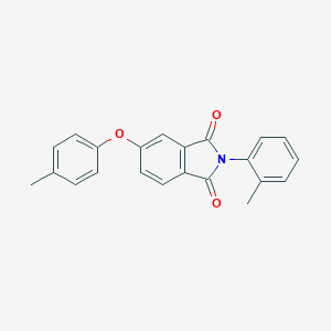 molecular formula C22H17NO3 B339074 5-(4-methylphenoxy)-2-(2-methylphenyl)-1H-isoindole-1,3(2H)-dione 