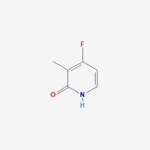 molecular formula C6H6FNO B3390766 4-Fluoro-3-methylpyridin-2-OL CAS No. 1227579-44-3