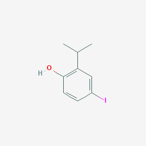 molecular formula C9H11IO B3390800 4-Iodo-2-(propan-2-YL)phenol CAS No. 1243439-83-9