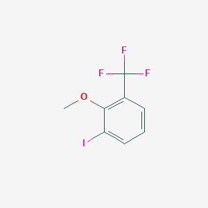 molecular formula C8H6F3IO B3390909 2-Iodo-6-(trifluoromethyl)anisole CAS No. 1261777-92-7