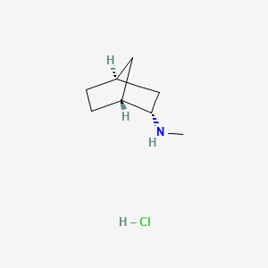 molecular formula C8H16ClN B3390971 Endo-N-methylnorbornan-2-amine hcl CAS No. 131274-98-1