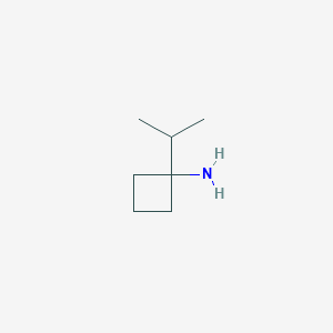 molecular formula C7H15N B3390994 1-Isopropylcyclobutanamine CAS No. 1314978-48-7