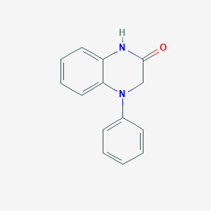 molecular formula C14H12N2O B3391247 4-Phenyl-3,4-dihydroquinoxalin-2(1H)-one CAS No. 1514068-65-5