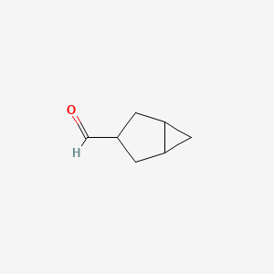 molecular formula C7H10O B3391271 Bicyclo[3.1.0]hexane-3-carbaldehyde CAS No. 1543035-09-1