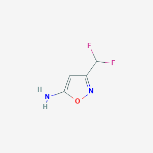 5-Amino-3-(difluoromethyl)isoxazole