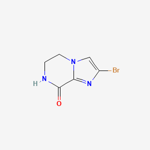 2-Bromo-6,7-dihydroimidazo[1,2-A]pyrazin-8(5H)-one