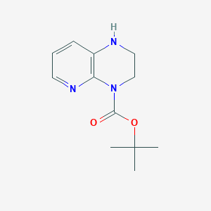 tert-Butyl 2,3-dihydropyrido[2,3-b]pyrazine-4(1H)-carboxylate