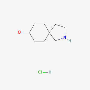 molecular formula C9H16ClNO B3391702 2-Azaspiro[4.5]decan-8-one hcl CAS No. 2007910-03-2