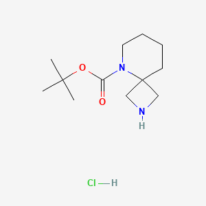 Tert-butyl 2,5-diazaspiro[3.5]nonane-5-carboxylate hcl