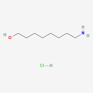 molecular formula C8H20ClNO B3391902 8-Aminooctan-1-OL hcl CAS No. 2551116-35-7
