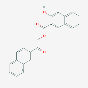 2-(2-Naphthyl)-2-oxoethyl 3-hydroxy-2-naphthoate