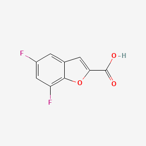 5,7-Difluoro-1-benzofuran-2-carboxylic acid