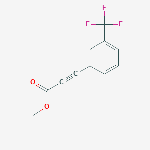 (3-Trifluoromethyl-phenyl)-propynoic acid ethyl ester