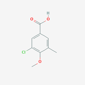 3-Chloro-4-methoxy-5-methylbenzoic acid