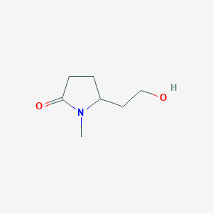 5-(2-Hydroxyethyl)-1-methylpyrrolidin-2-one
