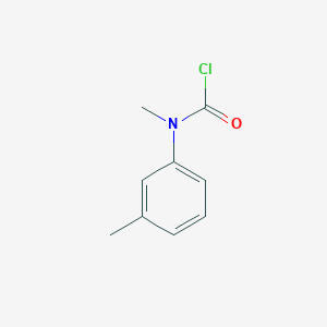molecular formula C9H10ClNO B3392090 Methyl(3-methylphenyl)carbamyl chloride CAS No. 70067-80-0