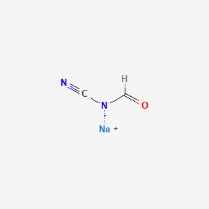 molecular formula C2HN2NaO B3392093 N-Cyanoformamide, sodium salt CAS No. 71675-63-3