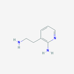 molecular formula C7H11N3 B3392149 3-(2-Aminoethyl)pyridin-2-amine CAS No. 844503-06-6