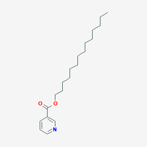 molecular formula C20H33NO2 B033922 Tetradecyl nicotinate CAS No. 273203-62-6