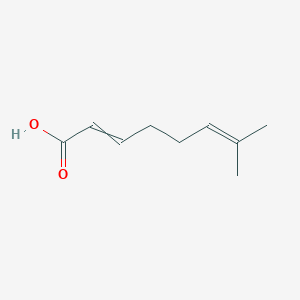 molecular formula C9H14O2 B3392220 7-Methylocta-2,6-dienoic acid CAS No. 88197-02-8