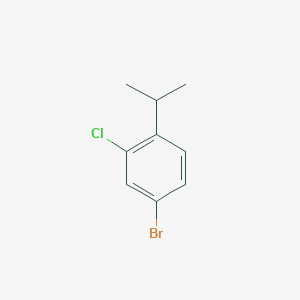 B3392251 4-Bromo-2-chloro-1-(propan-2-yl)benzene CAS No. 90350-26-8