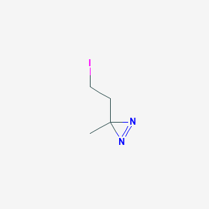 B3392370 3-(2-iodoethyl)-3-methyl-3H-diazirine CAS No. 1002754-71-3