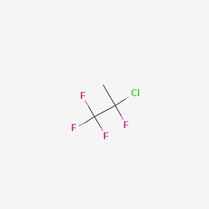 molecular formula C3H3ClF4 B3392406 2-Chloro-1,1,1,2-tetrafluoropropane CAS No. 421-73-8