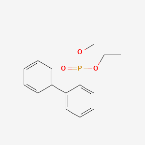 molecular formula C16H19O3P B3392476 Diethyl [1,1'-biphenyl]-2-ylphosphonate CAS No. 103615-58-3