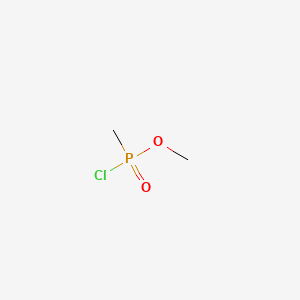 molecular formula C2H6ClO2P B3392499 Methyl methylphosphonochloridate CAS No. 1066-52-0