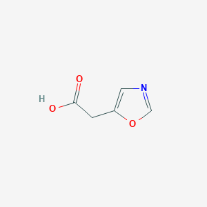 molecular formula C5H5NO3 B3392530 Oxazole-5-acetic Acid CAS No. 1083337-90-9