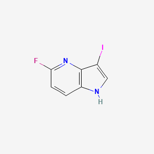 5-fluoro-3-iodo-1H-pyrrolo[3,2-b]pyridine