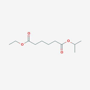 molecular formula C11H20O4 B3392671 Hexanedioic acid, ethyl 1-methylethyl ester CAS No. 121803-76-7