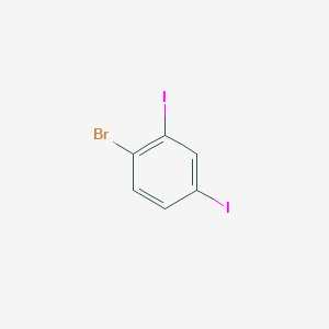 molecular formula C6H3BrI2 B3392717 2,4-Diiodobromobenzene CAS No. 126063-04-5