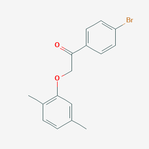 1-(4-Bromophenyl)-2-(2,5-dimethylphenoxy)ethanone