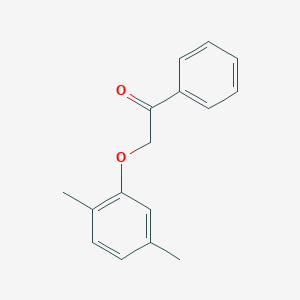 molecular formula C16H16O2 B339277 2-(2,5-Dimethylphenoxy)-1-phenylethanone 