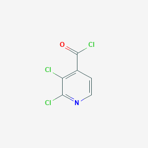 molecular formula C6H2Cl3NO B3392774 2,3-Dichloroisonicotinoyl chloride CAS No. 1325559-23-6