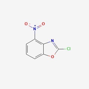 molecular formula C7H3ClN2O3 B3392804 2-Chloro-4-nitrobenzo[d]oxazole CAS No. 1378830-84-2