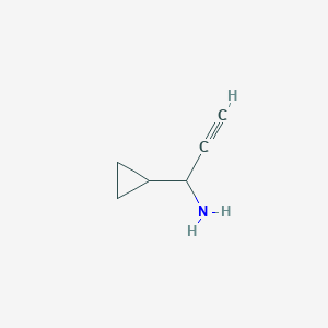 1-Cyclopropyl-2-propyn-1-amine