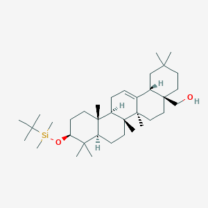 molecular formula C36H64O2Si B3392924 (3beta)-3-(TBDMSO)Olean-12-en-28-ol CAS No. 152487-61-1