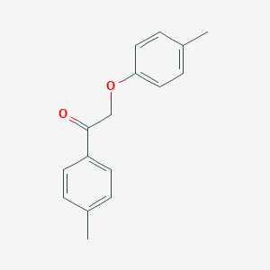 molecular formula C16H16O2 B339294 2-(4-Methylphenoxy)-1-(4-methylphenyl)ethanone 
