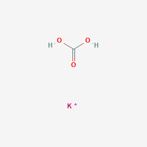 molecular formula CH2KO3 B3393031 Carbonic acid, potassium salt CAS No. 17353-70-7