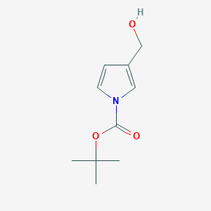 molecular formula C10H15NO3 B3393050 1-Boc-1H-pyrrole-3-methanol CAS No. 175689-35-7